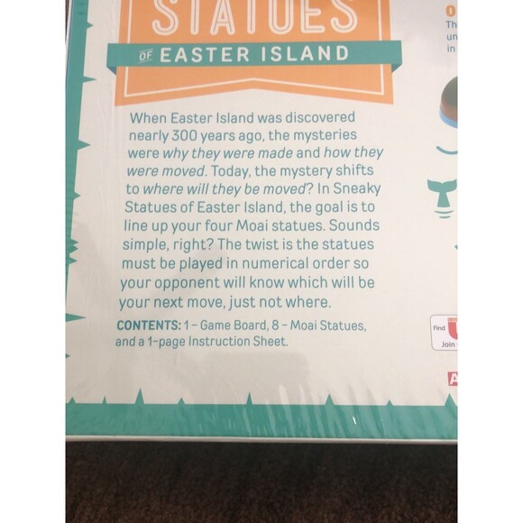 Sneaky Statues of Easter Island Family Group Board Game Award of the Year - Picture 7 of 7